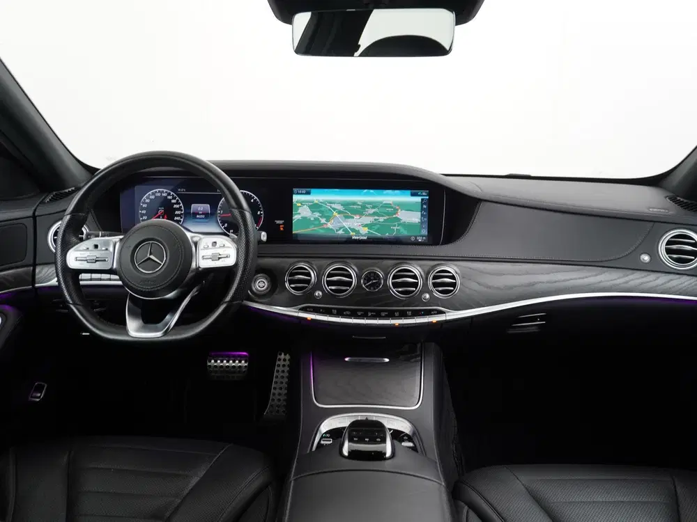 Mercedes-Benz S-Klasse 350 d 4Matic AMG Lang Sfeerverlichtin uit 2019, foto 9