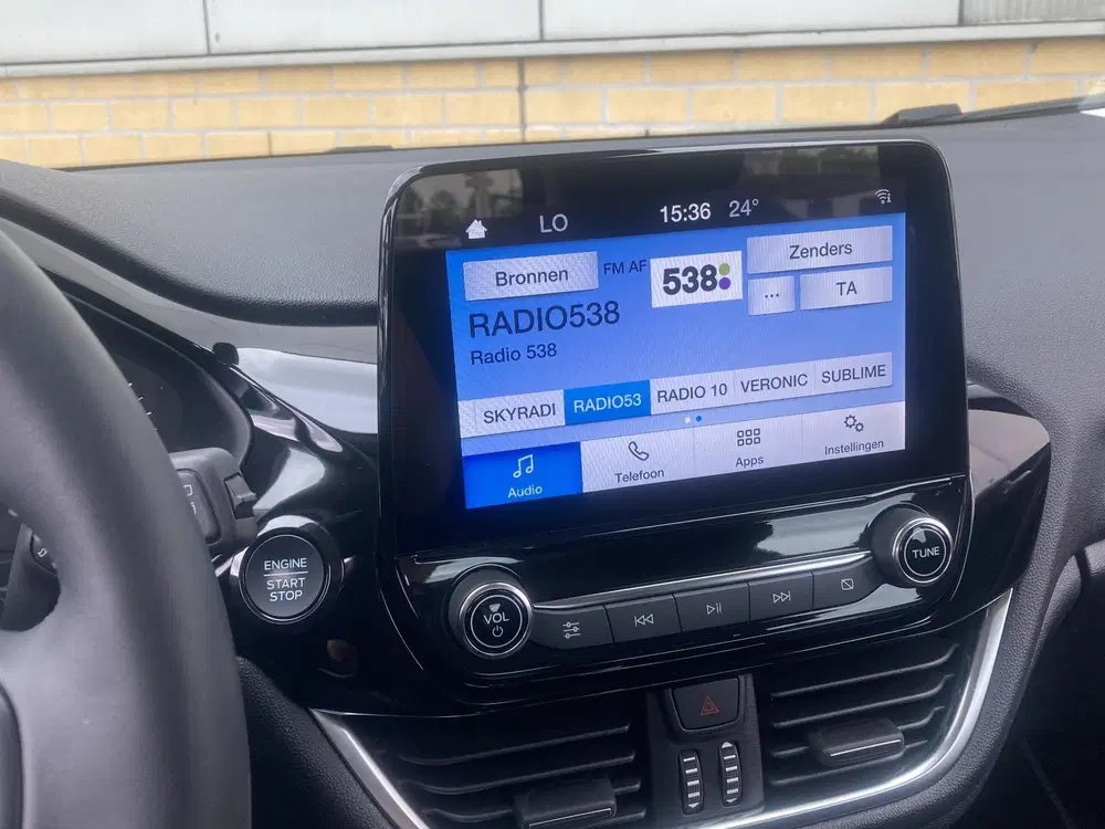 Ford Fiesta 1.0 EcoBoost 125 pk Hybrid Titanium Apple uit 2023, foto 12