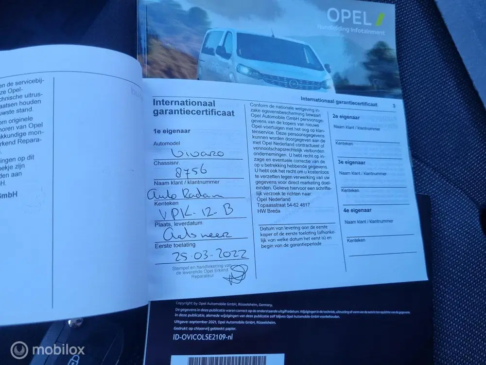 Opel Vivaro 1.5 CDTI L2H1 Edition uit 2022, foto 5