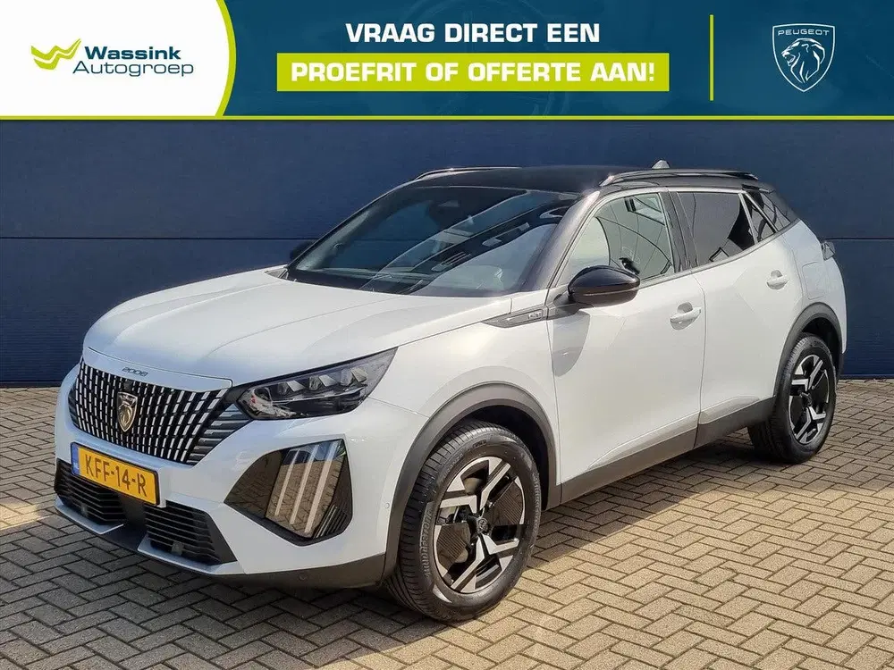 Peugeot 2008 1.2 Hybrid 145pk e-DCS6 GT VOORRAAD VOORDE uit 2026