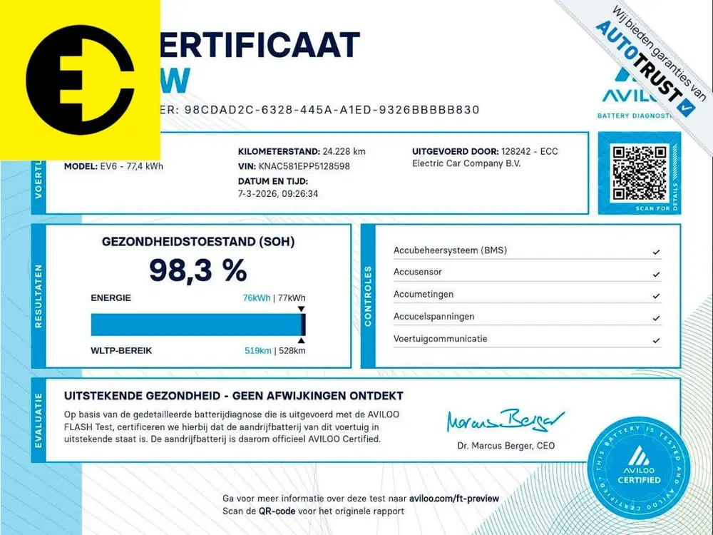 Kia EV6 GT AWD 77.4 kWh uit 2023, foto 3
