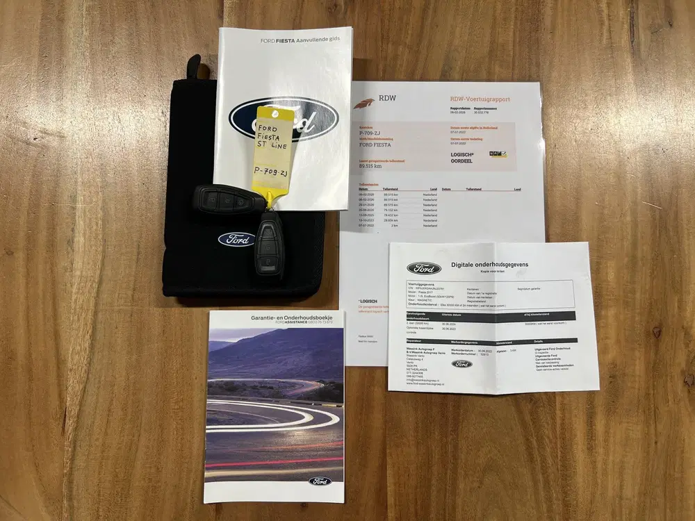 Ford Fiesta 1.0 EcoBoost Hybrid ST-Line *Panoramadak* uit 2022, foto 9