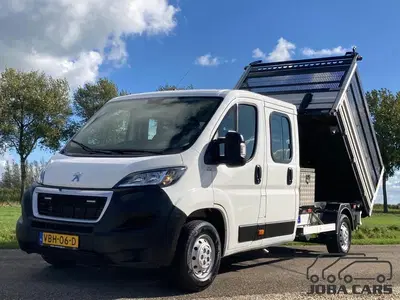 Peugeot Boxer 2.0 HDI 96kw EUR6 DC Kipper 2019 66.355 Km uit 2019