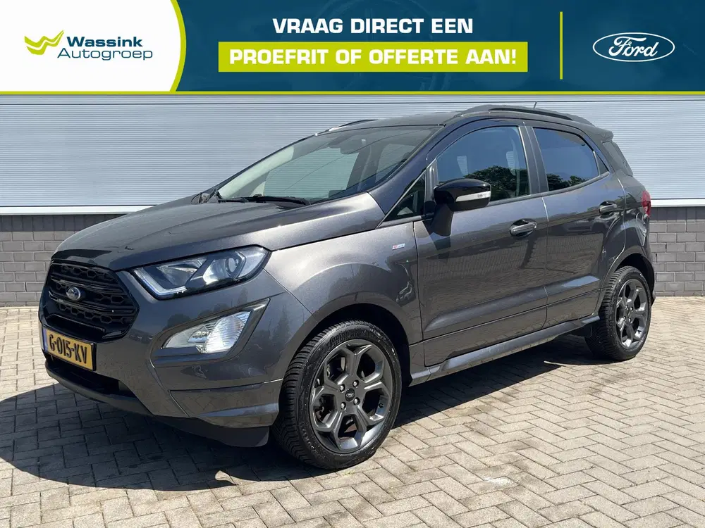 Ford EcoSport 1.0 125 pk automaat ST-Line Black Dealer o uit 2019