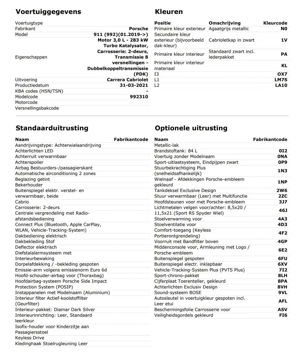 Porsche 911 992 uit 2021, foto 9
