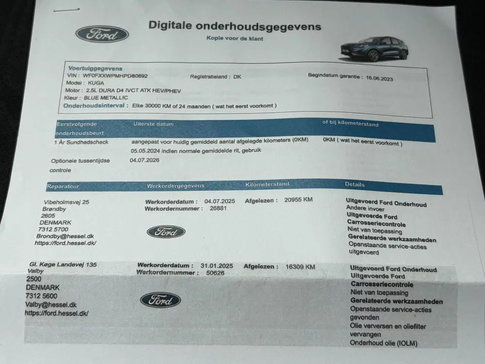 Ford Kuga 2.5 PHEV ST-Line X uit 2023, foto 7