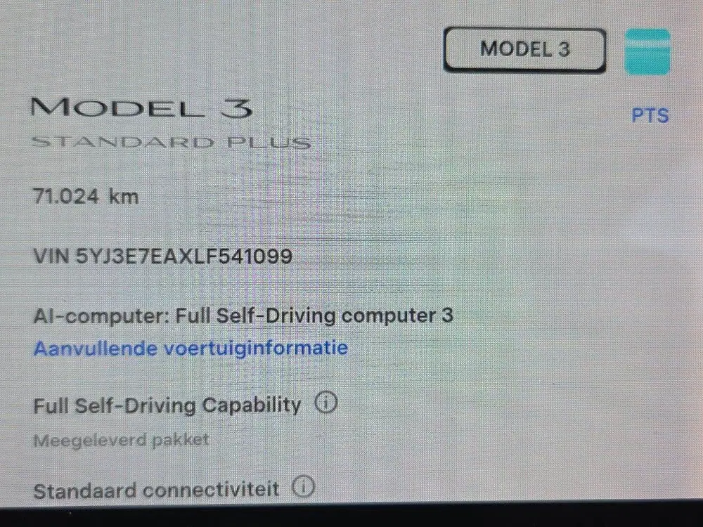 Tesla Model 3 Standard RWD Plus 86 uit 2019, foto 5