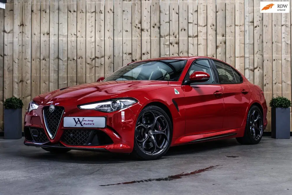 Alfa Romeo Giulia 2.9 V6 Quadrifoglio *Kuipstoelen*H uit 2019