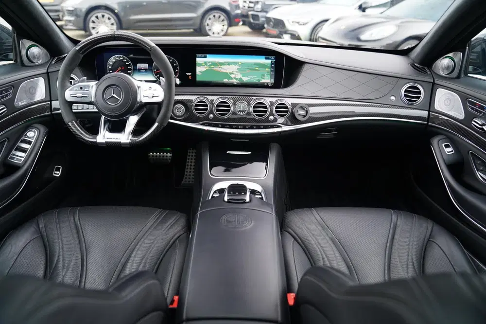 Mercedes-Benz S-Klasse AMG 63 4Matic+ Lang Premium Plus uit 2020, foto 3