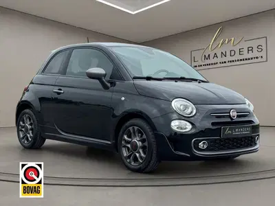 Fiat 500 0.9 TwinAir Turbo Sport 2019 ZWART uit 2019
