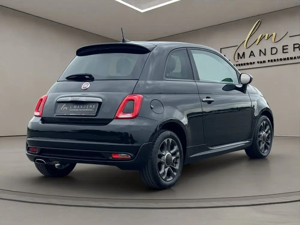 Fiat 500 0.9 TwinAir Turbo Sport 2019 ZWART uit 2019, foto 10