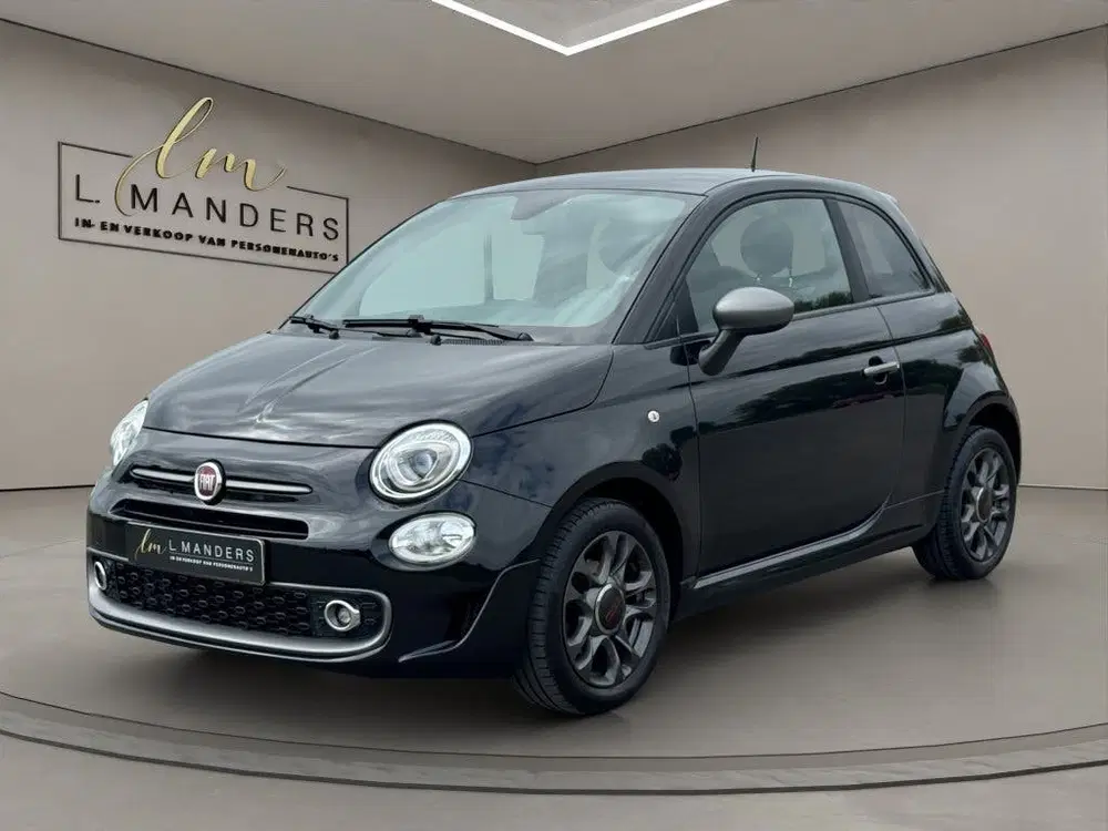 Fiat 500 0.9 TwinAir Turbo Sport 2019 ZWART uit 2019, foto 6
