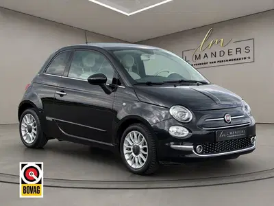 Fiat 500 1.2 Lounge 2019 ZWART uit 2019
