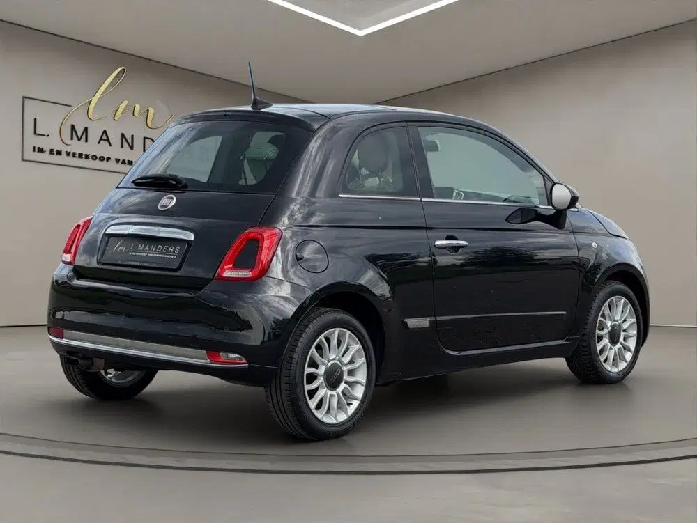 Fiat 500 1.2 Lounge 2019 ZWART uit 2019, foto 11