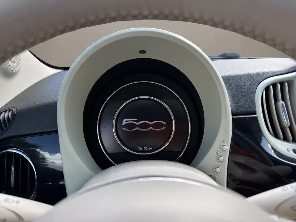 Fiat 500 1.2 Lounge 2019 ZWART uit 2019, foto 14