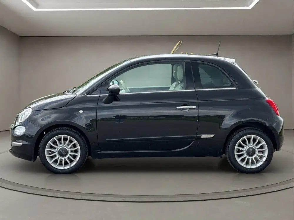 Fiat 500 1.2 Lounge 2019 ZWART uit 2019, foto 7