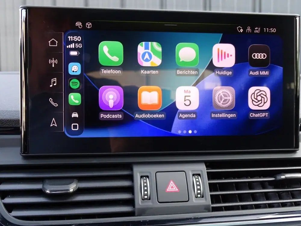 Audi Q5 TFSI e Quattro Apple carplay uit 2021, foto 5