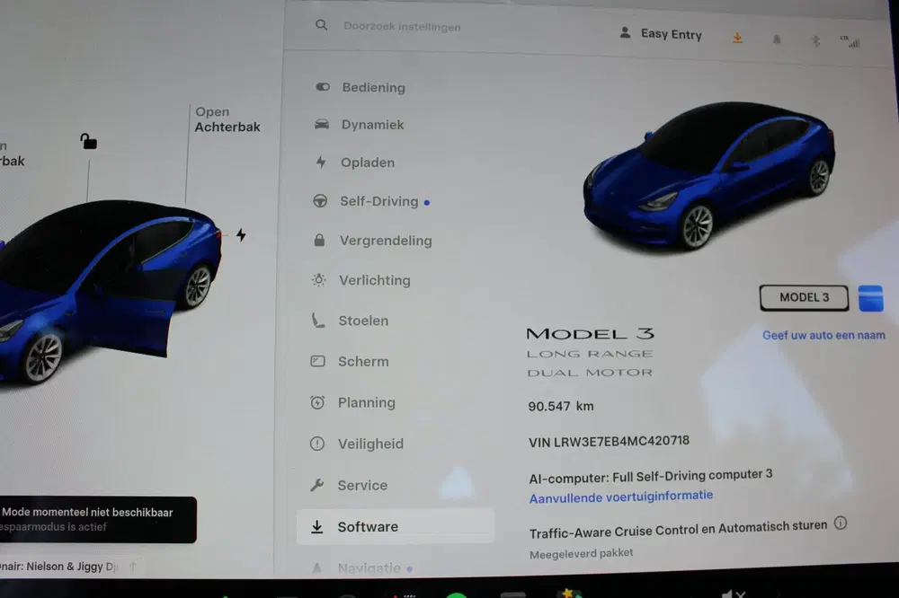 Tesla Model 3 Long Range AWD 75 kWh SOH 91 uit 2021, foto 7