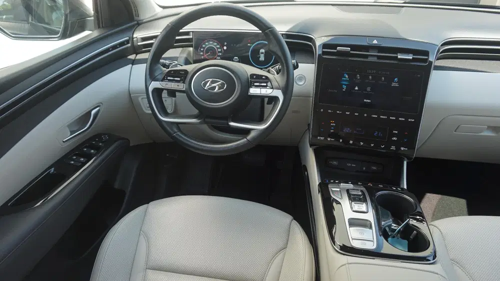 Hyundai TUCSON 1.6 T-GDI HEV Premium Sky Panoramadak uit 2023, foto 8