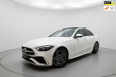 Mercedes-Benz C-Klasse 180 AMG PANO MEMORY HUD 360 NAP uit 2022