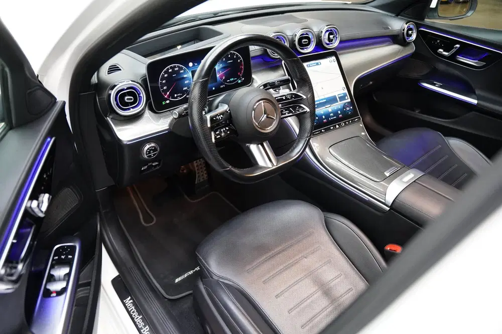 Mercedes-Benz C-Klasse 180 AMG PANO MEMORY HUD 360 NAP uit 2022, foto 14