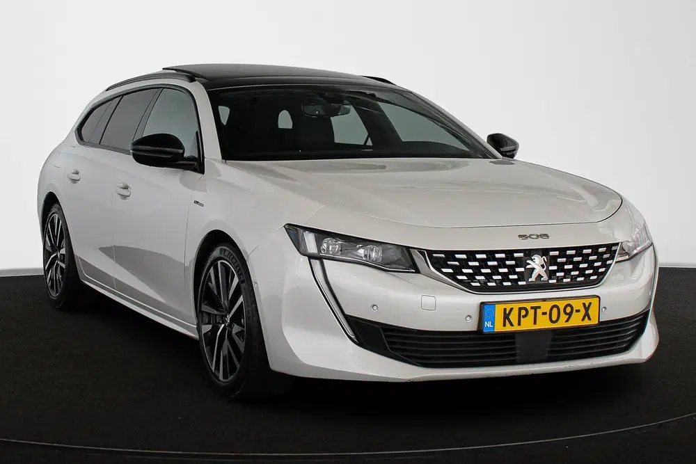 Peugeot 508 1.6 HYbrid GT Line SOH 91.5% Panoramadak N uit 2021, foto 2