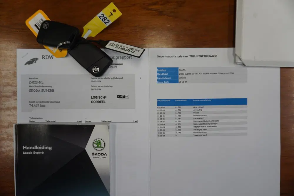 Skoda Superb 1.5 TSI ACT Business Edition uit 2024, foto 5