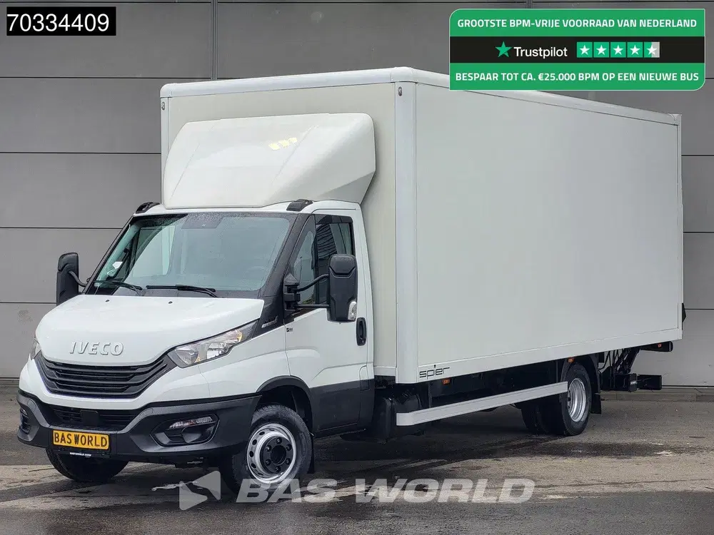 Iveco Daily 3.0L Automaat 1000KG Laadklep Luchtvering uit 2022