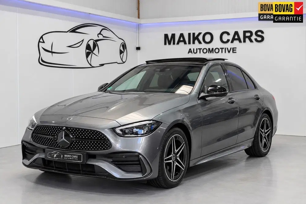 Mercedes-Benz C-Klasse 300 e AMG Line Pano uit 2023