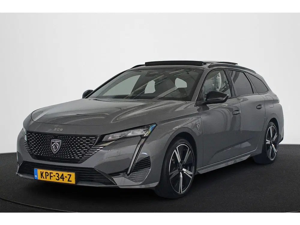 Peugeot 308 SW 1.6 Plug-in Hybrid 180 GT Pano Trekhaak uit 2024