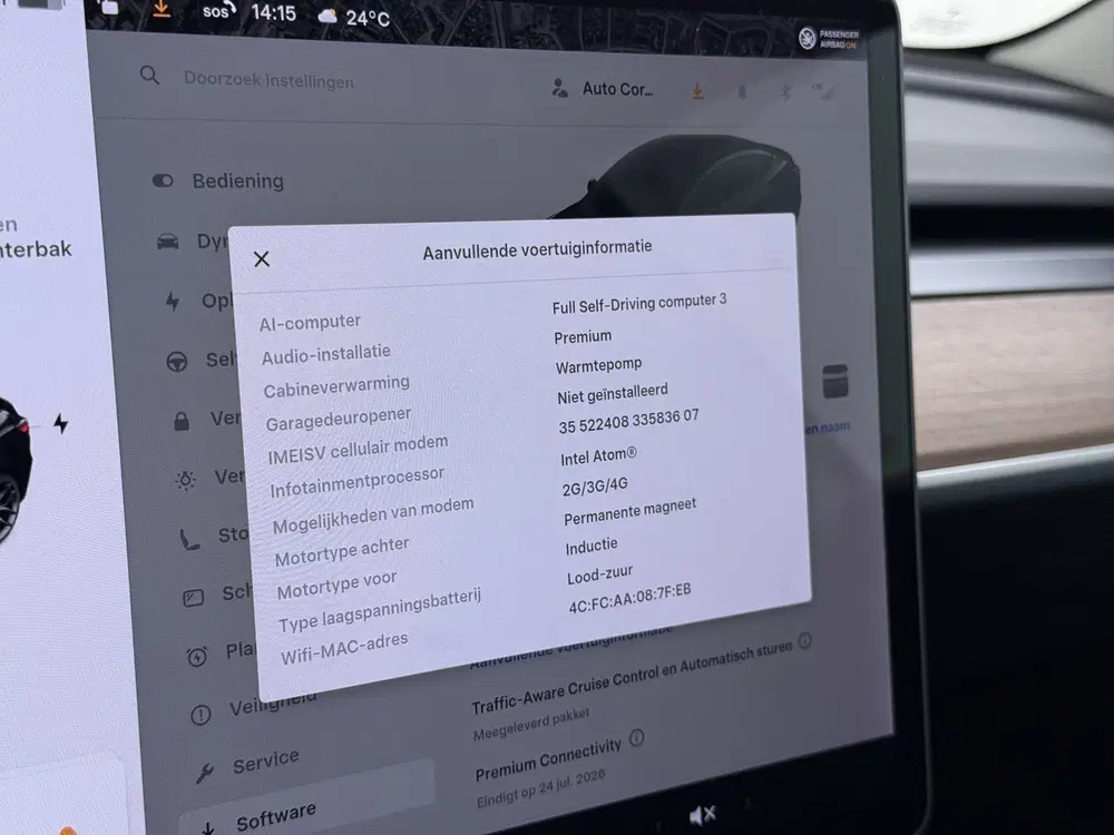 Tesla Model 3 Performance AWD 513PK Facelift Warmtepomp uit 2021, foto 15