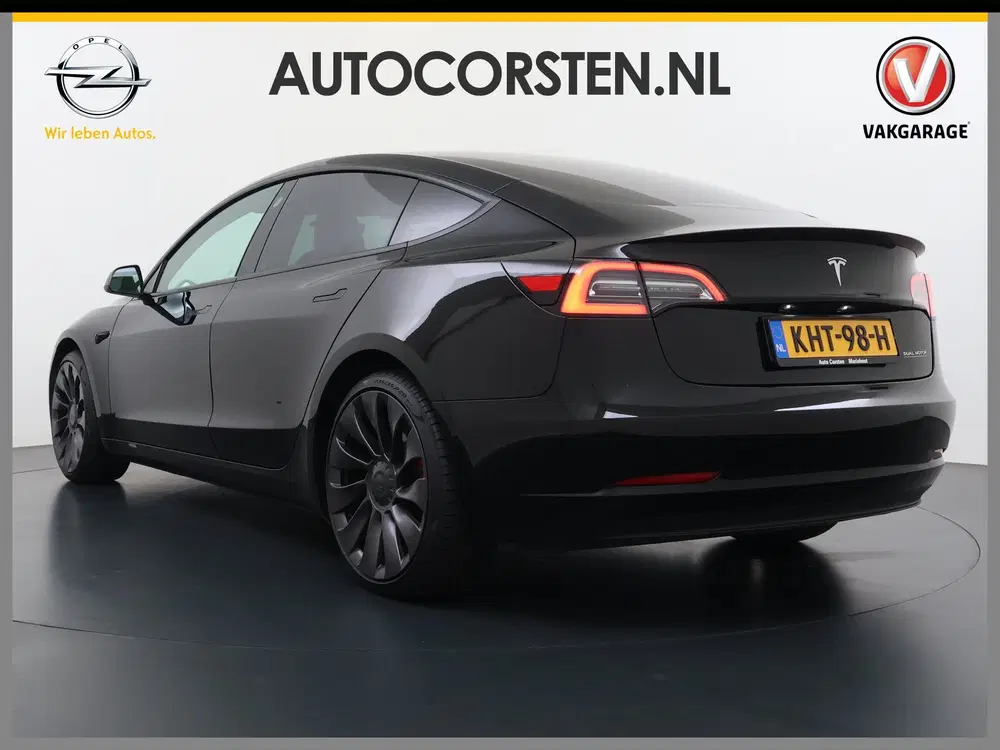 Tesla Model 3 Performance AWD 513PK Facelift Warmtepomp uit 2021, foto 2