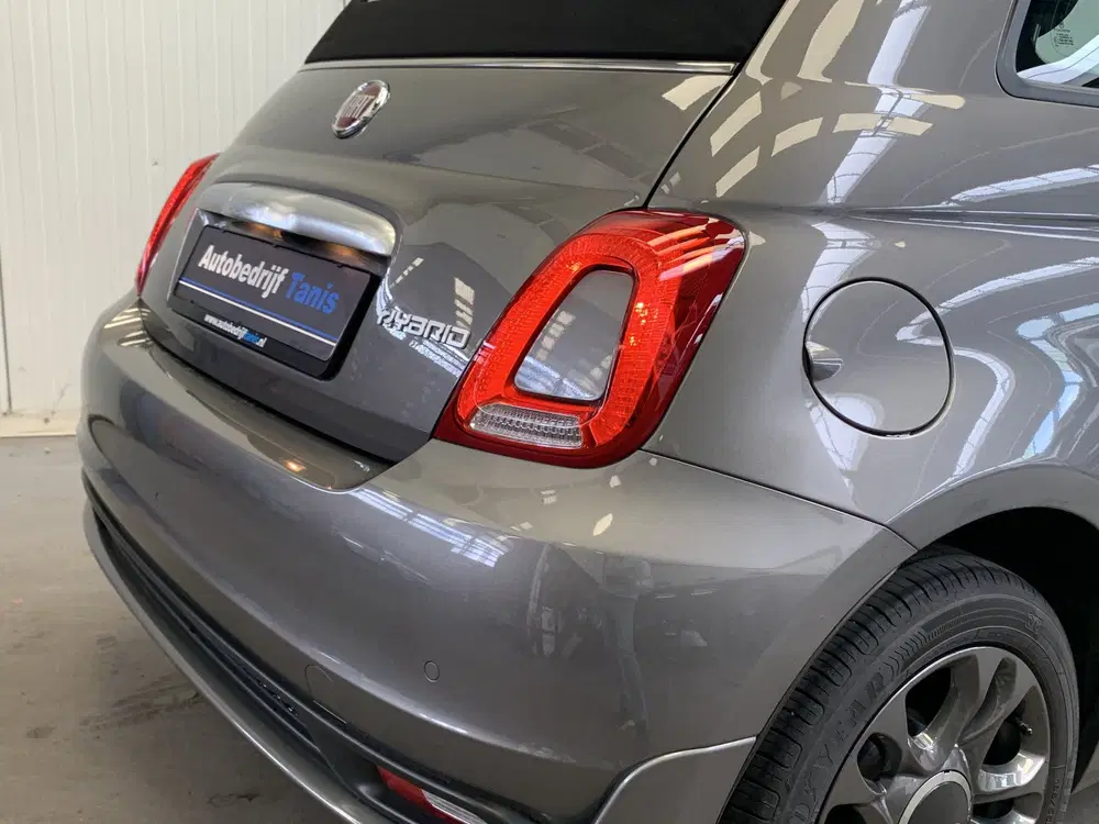 Fiat 500C 1.0 Hybrid Sport Cabriolet AIRCO-LEDER-NAV uit 2022, foto 15
