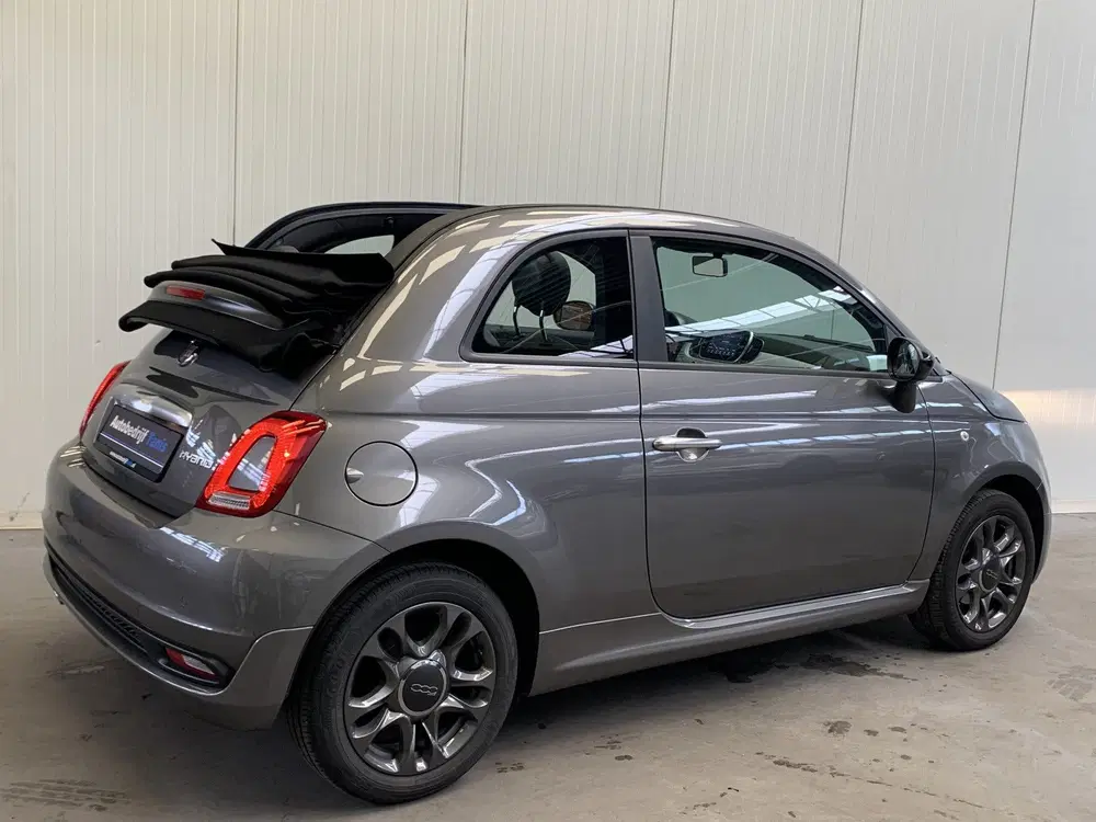 Fiat 500C 1.0 Hybrid Sport Cabriolet AIRCO-LEDER-NAV uit 2022, foto 2