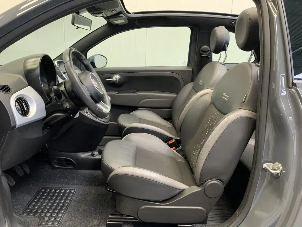Fiat 500C 1.0 Hybrid Sport Cabriolet AIRCO-LEDER-NAV uit 2022, foto 3
