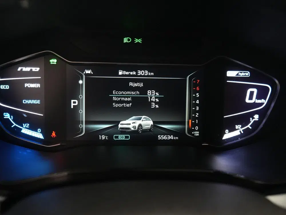 Kia Niro 1.6 GDi Hybrid DynamicLine uit 2022, foto 11