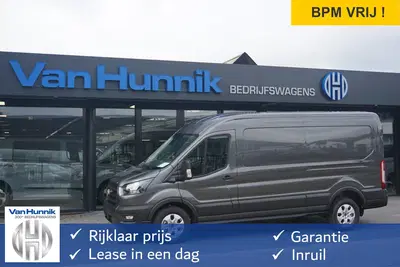 Ford Transit 350L 130PK L3H2 BPM VRIJ Sync4 Navi uit 2024