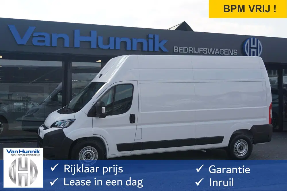 Citroën Jumper Heavy 35 2.2 140PK L3H3 BPM VRIJ Navi uit 2024