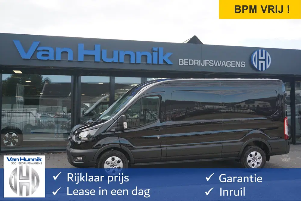 Ford Transit 350L L3H2 Trend 130PK BPM VRIJ Navi uit 2024