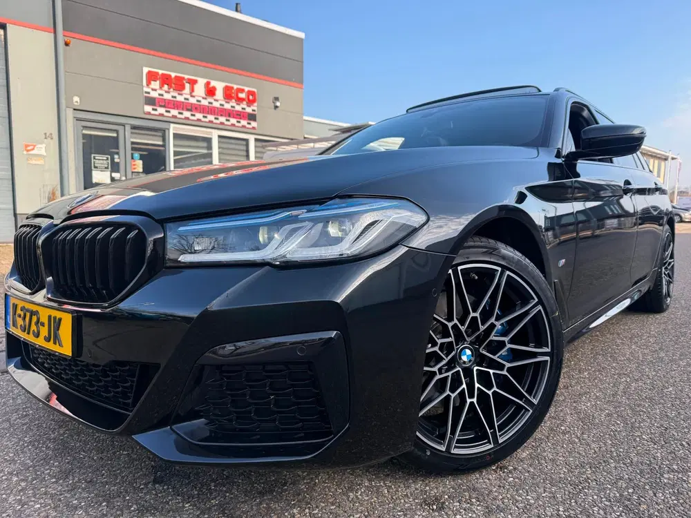 BMW 5-serie 530i HYBRID 2021 HIGH-EXE M-EDITION PANO uit 2021, foto 5