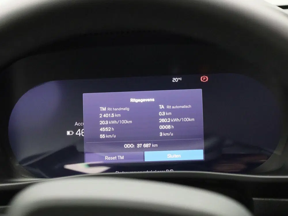 Volvo EX40 XC40 Recharge Core uit 2023, foto 8