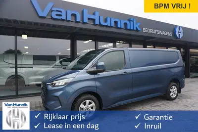 Ford Transit Custom 300L 136PK Limited BPM VRIJ Navi uit 2024