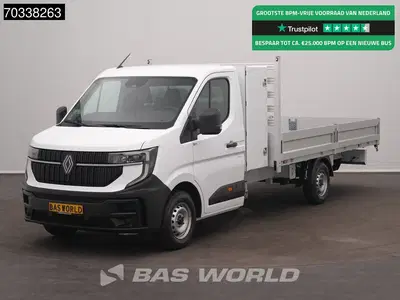 Renault Master 170PK Automaat Open Laadbak Airco Carplay uit 2026
