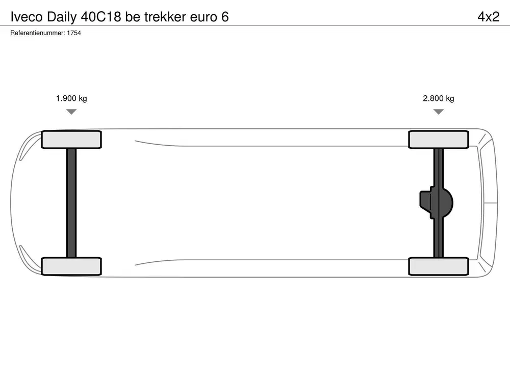 Iveco Daily be trekker euro 6 (bj 2020) uit 2020, foto 11