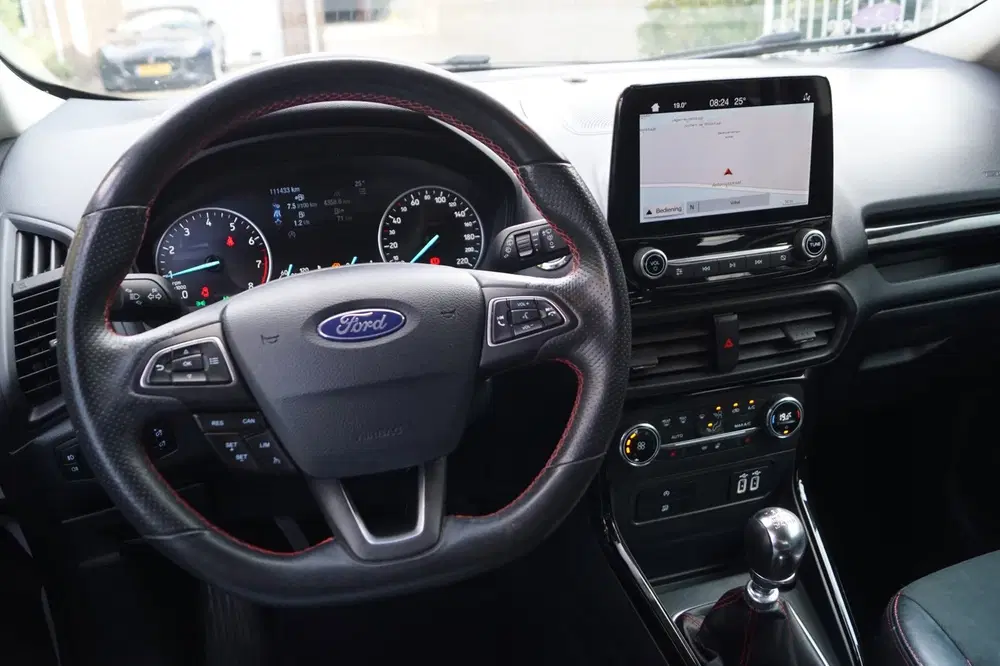 Ford EcoSport 1.0 EcoBoost ST-Line Navi Leder uit 2019, foto 9