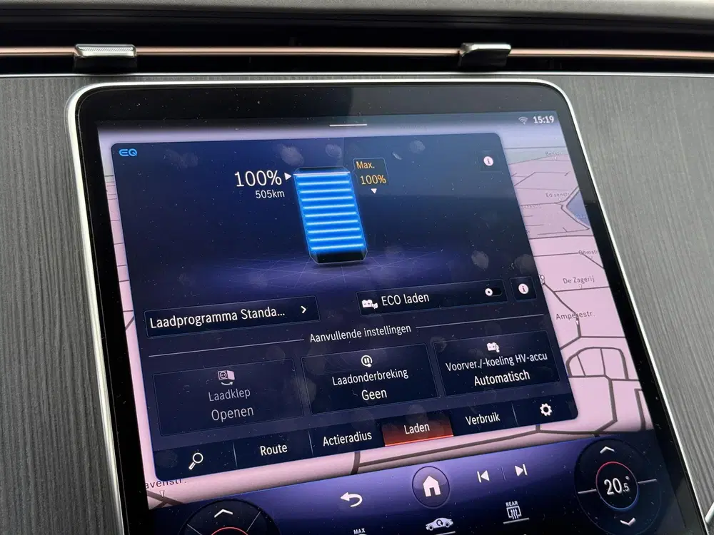 Mercedes-Benz EQE 300 89 kWh uit 2023, foto 11
