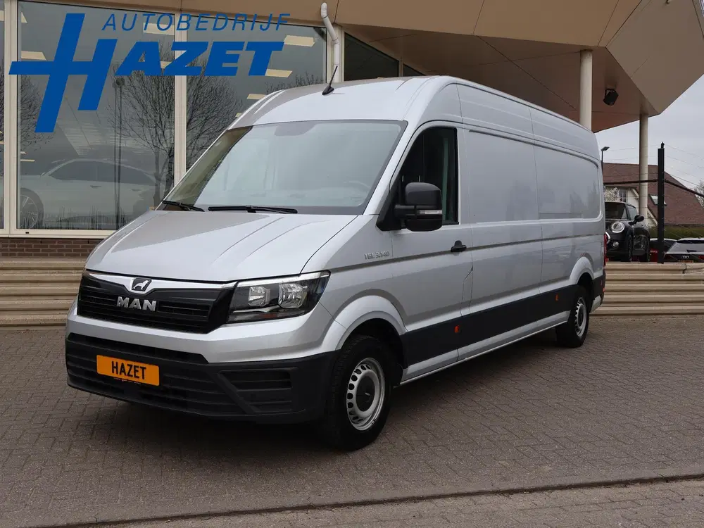 MAN TGE 35 3.140 AUT. L4H3 ZILVERGRIJS + CAMERA uit 2021