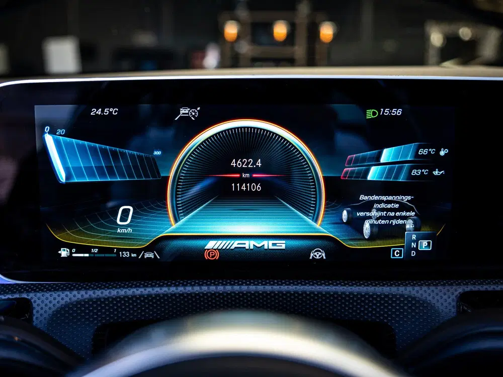 Mercedes-Benz A-Klasse AMG 45 S 4MATIC+ Stoel ventilatie uit 2020, foto 13