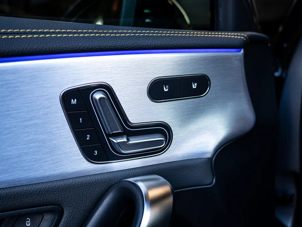Mercedes-Benz A-Klasse AMG 45 S 4MATIC+ Stoel ventilatie uit 2020, foto 9
