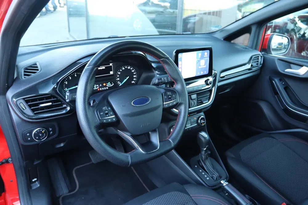 Ford Fiesta 1.0 EB AUTOMAAT ST-LINE + TREKHAAK uit 2020, foto 3